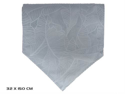 80229 CORREDOR 32X150CM AZUL C/FOLHAS