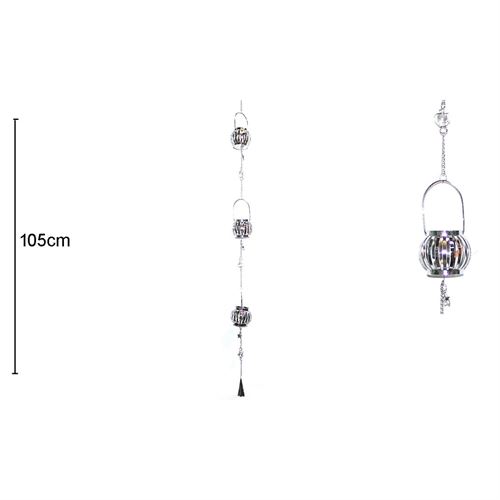 PV-68719 Porta Velas Metal 105cm