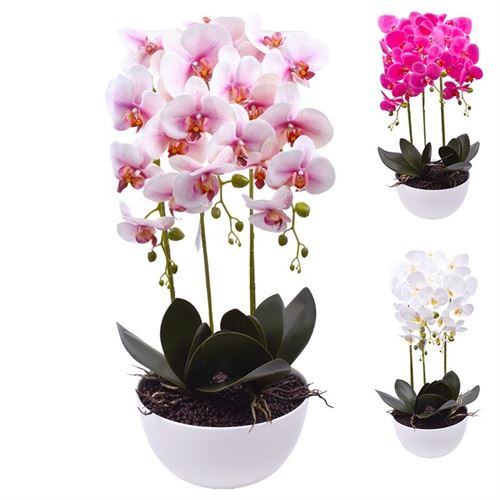 91018 VASO C/FLOR ARTIFICIAL 2439-101