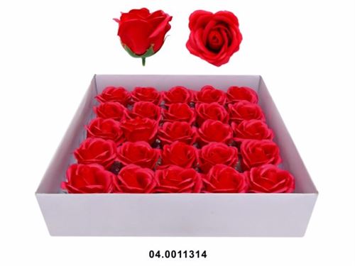04.0011314 CAIXA C/25 ROSAS SABAO VERMELHA