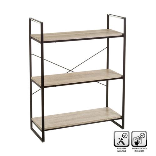 135013 ESTANTE 3 PRATELEIRA 80X33X104CM