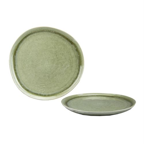 ASSIDE020 PRATO SOBREMESA 20,5CM DESTRUCTUREE KAKI
