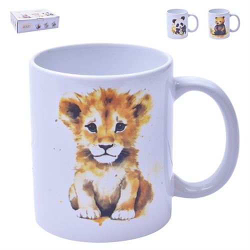 307233 CANECA CERAMICA  ANIMAIS 830-723