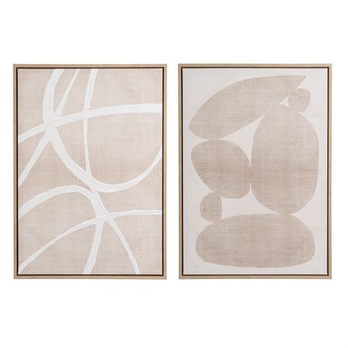 807304 QUADRO 2/M TELA-MDF-PS 50 X 3,50 X 70 CM