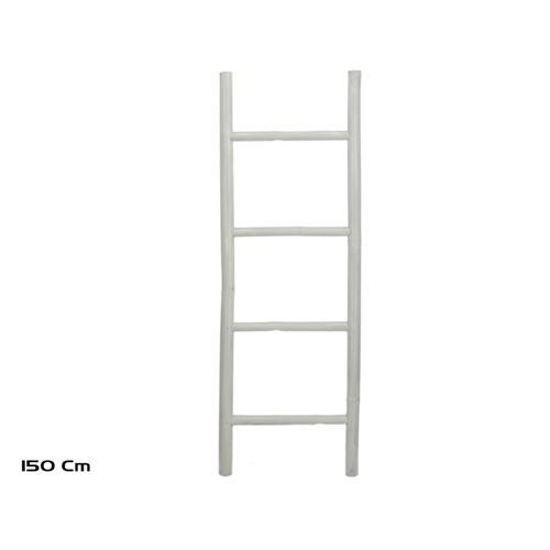 193502 ESCADA BAMBU 150CM BRANCO