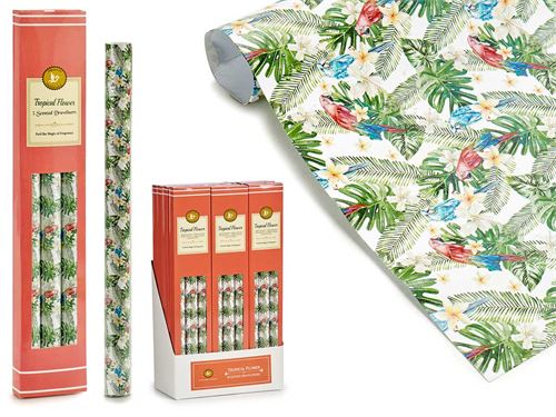 PAPEL PERFUMADO TROPICAL SET.3FOLHAS