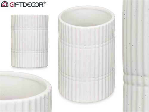 94226 JARRA CERAMICA DECORATIVA 12 x 12 x 17 cm.