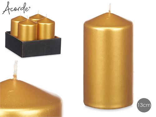92536 VELA OURO 13CM