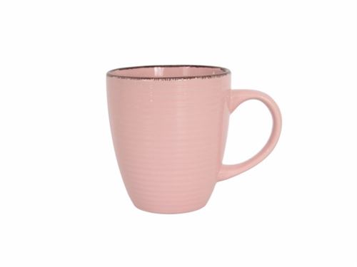 CANECA ROSA CERAMICA GRES