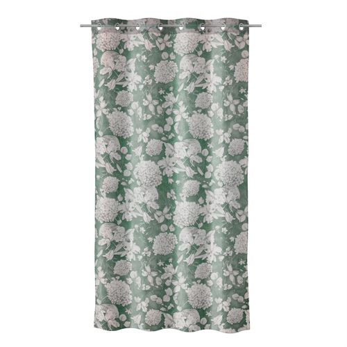 803194 CORTINADO ESMERALDA IMPRESSA DOLLY TRANSPARENTE 140 X 260 CM