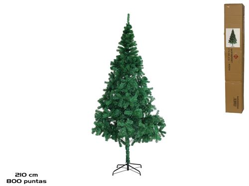 9560 ÁRVORE DE NATAL 800 PONTOS 210 CM