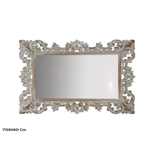 193557 ESPELHO MDF KIWA 70X140 CM BRANCO