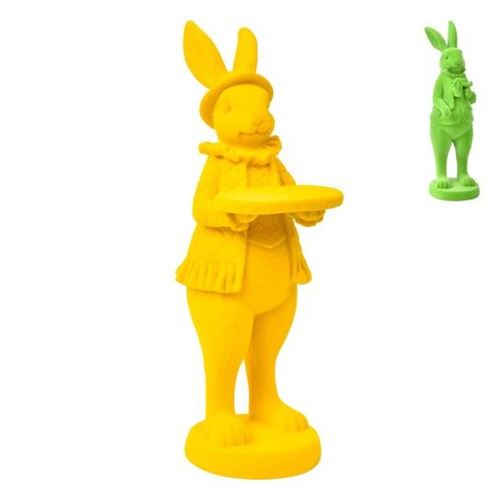 249854 COELHO DEC PASCOA 9X9X29CM