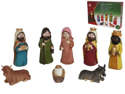 PRESEPIO INFANTIL 8PÇS 12CM