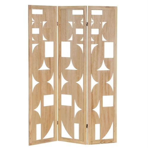 805674 BIOMBO MDF-PAULOWNIA 120 X 2 X 170 CM