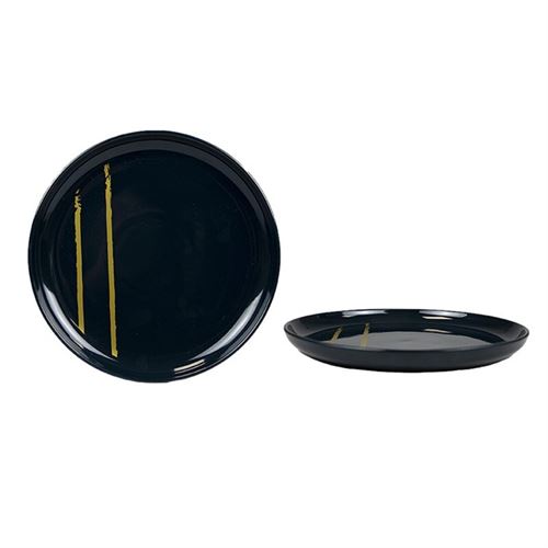 ASSIMA004 PRATO LLANO MAGIC POLVO DORADO 27 CM GRES