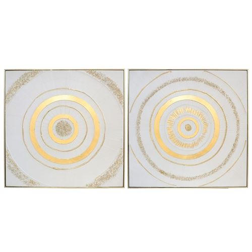 372617 QUADRO CÍRCULA 2 MODELOS 82X82X4,5 CM