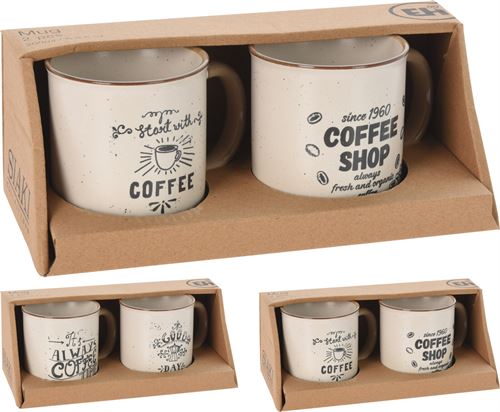 CAFE CANECA S/2 200ML