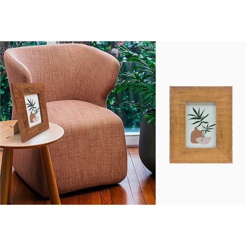 MOLDURA 15X20CM CASTANHA