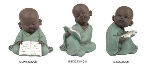 FD-190711 FIGURA RESINA 11,8X10,7X14 MONGE 3 MOD