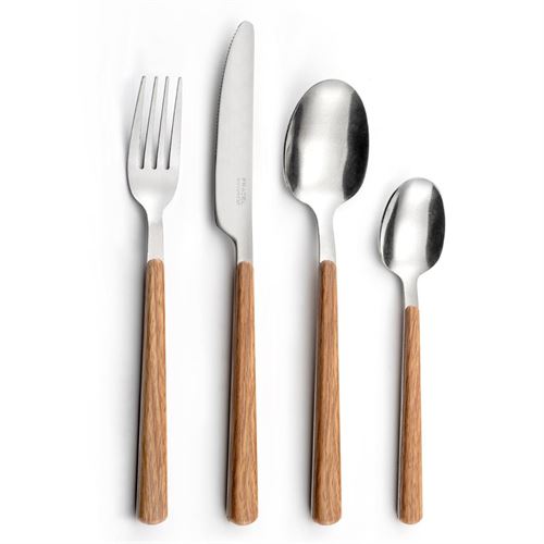 5427386 SET 24 TALHERES DE AÇO INOX BOSQUET