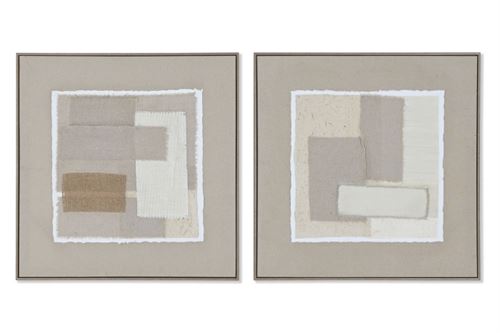 CU-215624 QUADRO RAFIA PS 60X3,2X60 ABSTRATO 2 MOD.