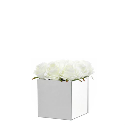 46062 CUBO VIDRO ROSAS