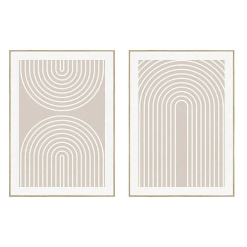 806012 QUADRO ALGODAO IMPRESSO 2MOD MDF 51X2,5X71CM