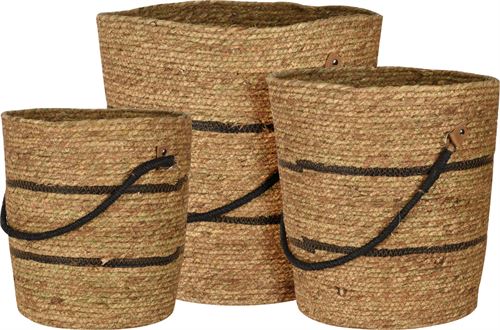 KR2002490 SET 3 CESTOS FIBRA