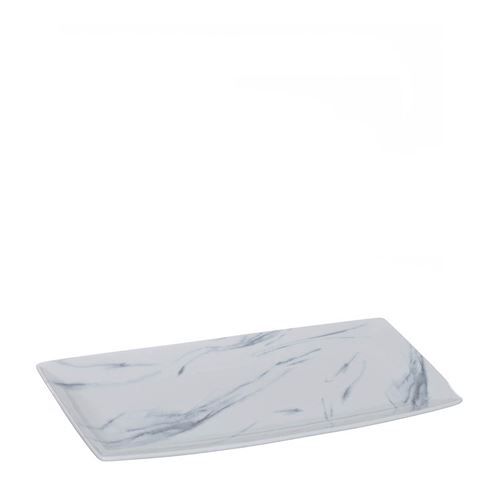 23746 TRAVESSA PORCELANA MARMORE 33,5CM