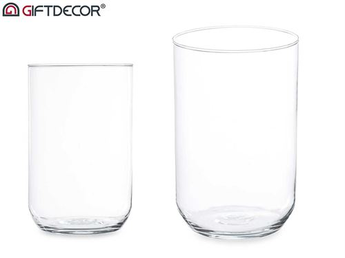 82189 VASO VIDRO 13X13X20CM