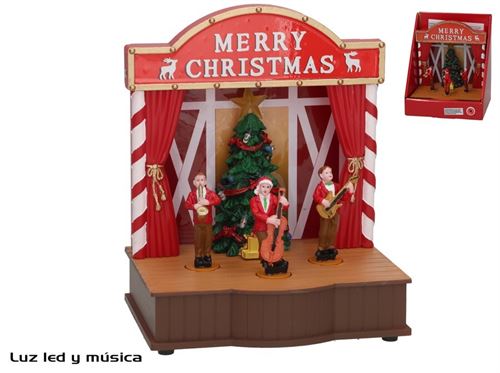 509402 FIGURA NATAL MAGICO LED 15,5X11,7X19