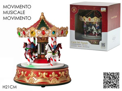 442400 CARROSEL NATAL MUSICA,LUZ E MOVIMENTO