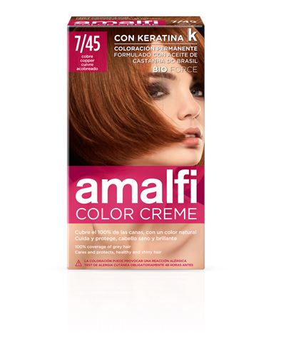 5843 AMALFI COLOR CREME TINTA 7/45 COBRE