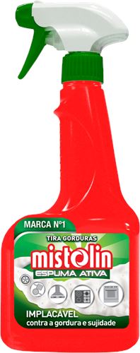 MISTOLIN TG ESPUMA  ACTIVE 500ML