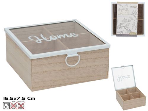 542782 CAIXA CHA 16,5X7,5CM