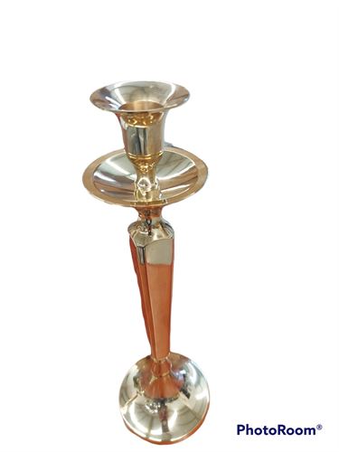 20518213 CASTIÇAL METAL 1 VELA 31CM  02000021-GD METAL