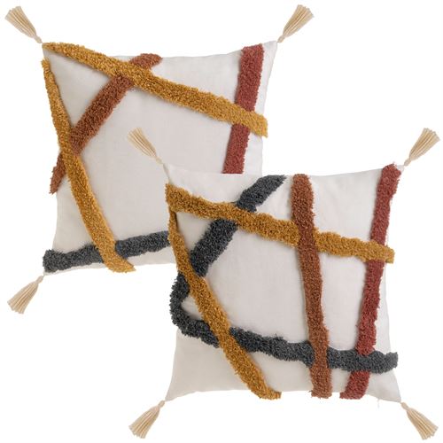 803870 ALMOFADA 45X45CM 80%POLIESTER 20%ALG