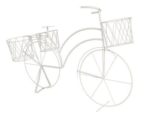 037165 BICICLETA METAL COM VASO 78X42X54