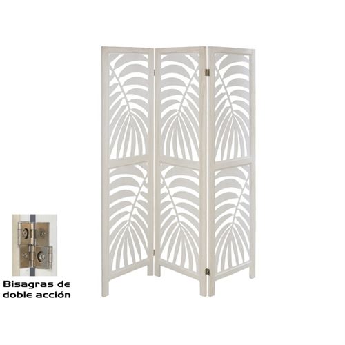 218328 BIOMBO 120X2X70CM BALI BRANCO