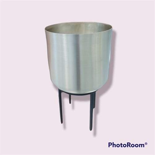 83849 VASO METAL C/SUPORTE