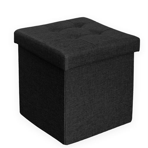 22145 BANQUETA 38X38X38CM PRETO