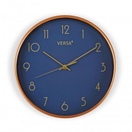 20550108 RELOJIO DE PAREDE AZUL PL 29CM