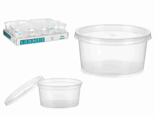 88899 CAIXA PLASTICO REDONDO 500ML