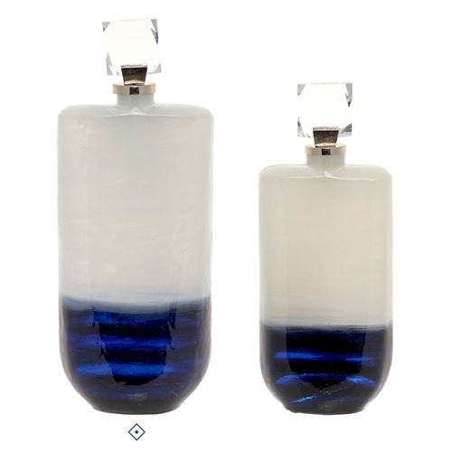 32769 FRASCO EM VIDRO C/ TAMPA ACRÍLIC C 19,00 L 13,00 A 48,00