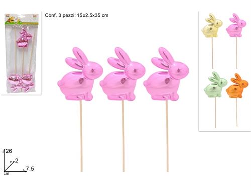 34493 PICK COELHO 26CM SET3 SORT 4