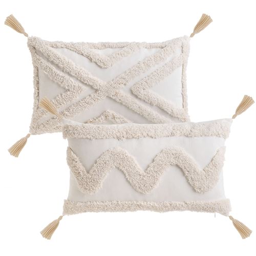 803876 ALMOFADA 50X30CM 80%POLIESTER 20%ALG