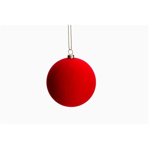 BOLA VERMELHA NATAL 8cm