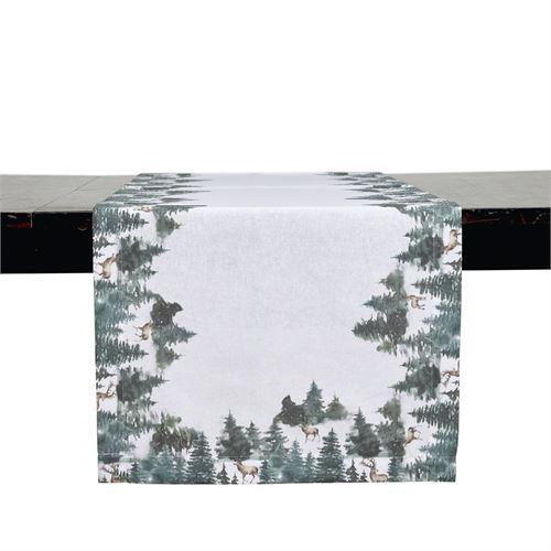 91141 CAMINHO MESA ALCE 45X150CM 100%ALG