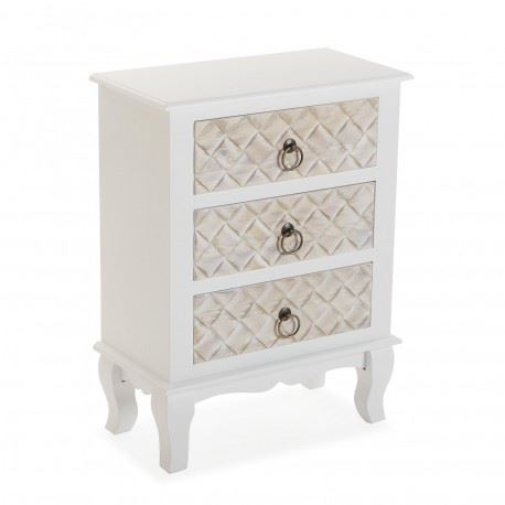 21600080 MOVEL 3 GAVETAS MDF 48X25X64CM